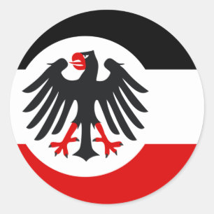 Reichsdienst1933 1935, Duitsland Ronde Sticker
