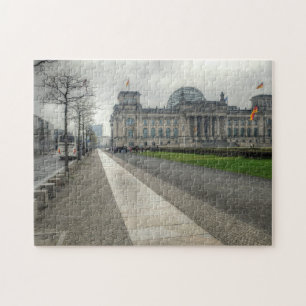 Reichstag Berlin Duitsland. Legpuzzel