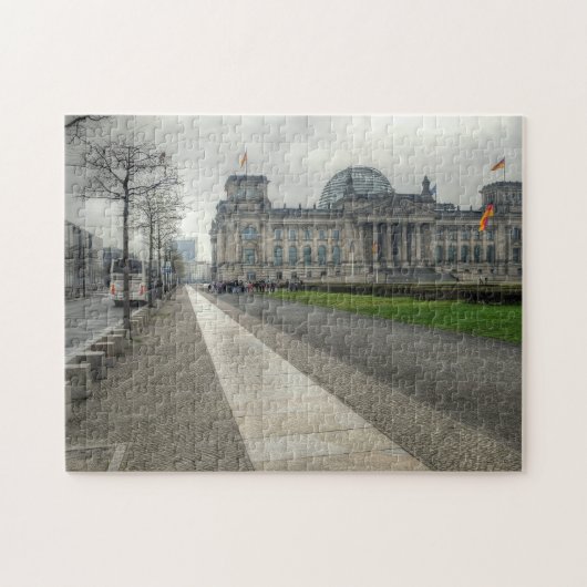 Reichstag Berlin Duitsland. Legpuzzel (Horizontaal)