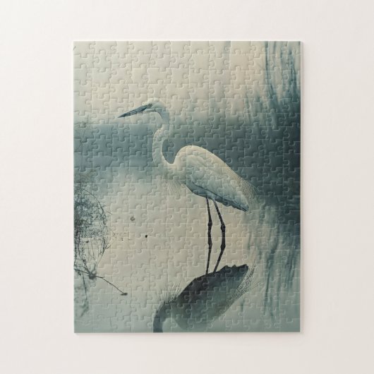 Reiger in de Mist Legpuzzel (Verticaal)