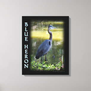 Reiger Muur Kunst Foto Canvas Afdruk