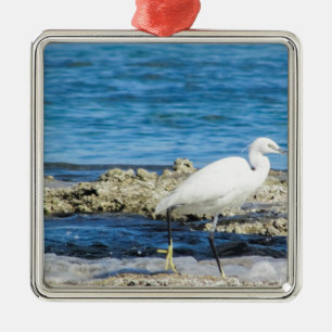 Reiger vogel vleugels op maat gemaakt jubilea metalen ornament