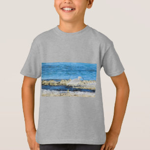 Reiger vogel vleugels op maat gemaakte jubileum t-shirt