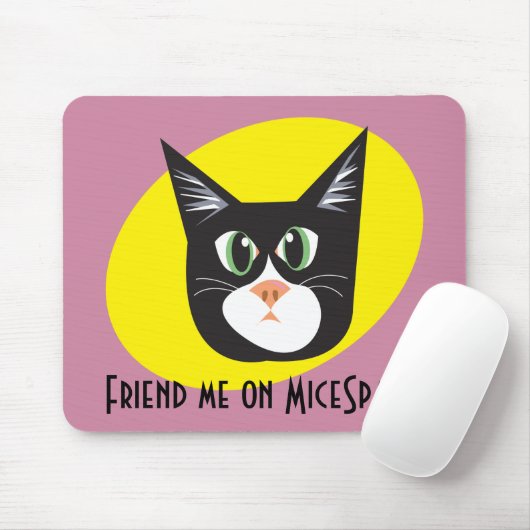 Reigning Cats & Dogs_Furry Faces_Friend me! Muismat (Met muis)