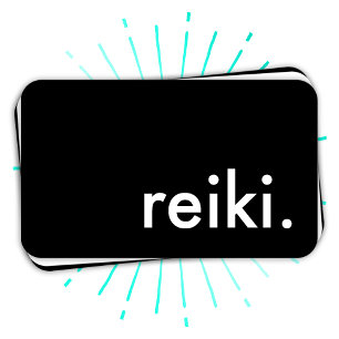 reiki. (aanpasbare kleur) visitekaartje