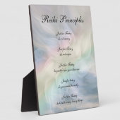 Reiki Beginselen Mandala Flower Fotoplaat (Zijkant)