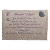 Reiki-beginselen voor vandaag kussensloop (Achterkant)