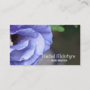 Reiki Blue Hibiscus Visitekaartje
