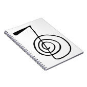 Reiki: Cho Ku Rei: Het krachtsymbool Notitieboek (Rechterzijde)