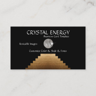 Reiki en Stairs Energy Crystal Visitekaartje
