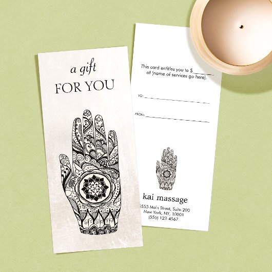 Reiki Energy Healer Cadeaubon