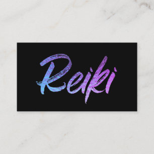 *~* Reiki Energy Healer Practitioner of Master Visitekaartje