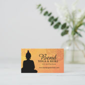 Reiki et cartes de visite de yoga (Debout devant)