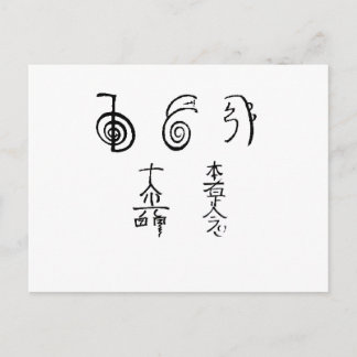 Reiki for Life Briefkaart