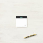 *~* Reiki Green Turquoise Blue & Iridescent Post-it® Notes (Op bureau)