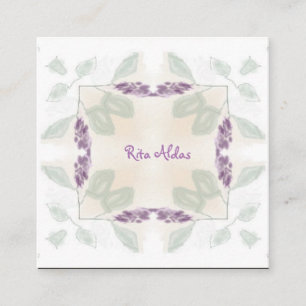 Reiki Healer Sage Natural Visitekaartjes