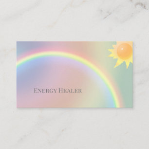Reiki Healer soleil Lightworker Cartes de visite