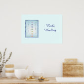 Reiki Healing Hands Poster (Keuken)