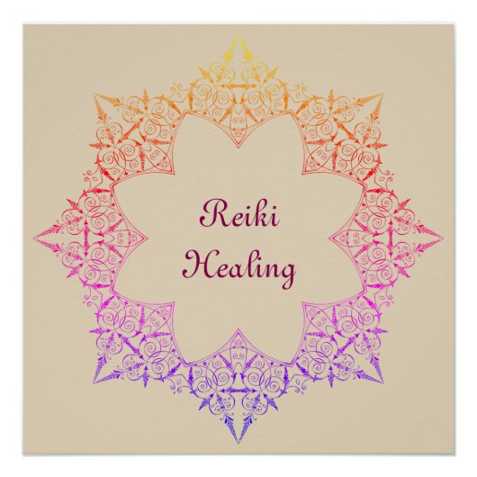Reiki Healing Perfect Poster (Voorkant)
