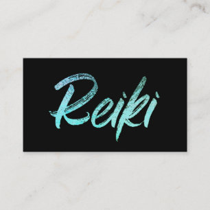 *~* Reiki - Hoofd- of Praktijkverwarmingselement Visitekaartje