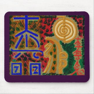 REIKI hoofdverwarmingssymbolen Muismat