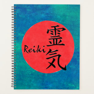 Reiki kalligrafie en woord 1 planner