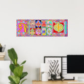 REIKI Karuna Healing Master's Symbolen Poster (Thuiskantoor)