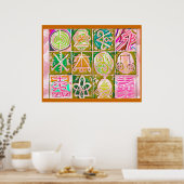 REIKI Karuna:  stijlsymbolen Poster (Keuken)