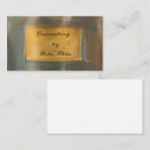 Reiki Lightworker Moon Star Mystic Cartes de visit (Devant / Derrière)