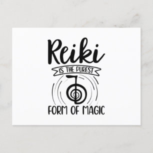 Reiki Magic   Reiki Master Meditation Gift Idee Briefkaart