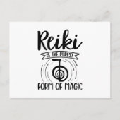 Reiki Magic | Reiki Master Meditation Gift Idee Briefkaart (Voorkant)