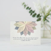 Reiki Master en Yoga Mediation Instructor Quotes Briefkaart (Staand voorkant)