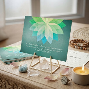 Reiki Master en Yoga Meditatie Instructeur Citaten Briefkaart