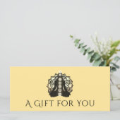 Reiki Master & Energy Healer Cadeaubon (Staand voorkant)