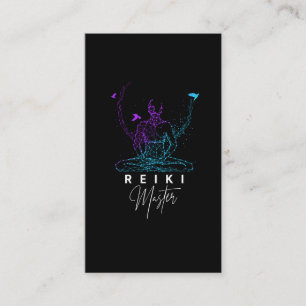 Reiki Master Energy Therapy Meditation Visitekaartje