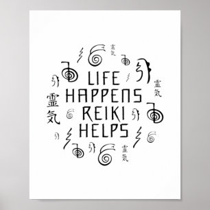 Reiki Master Gift Idea   Spiritualiteitsgeschenken Poster