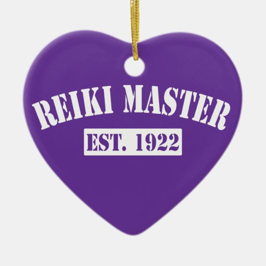 Reiki Master Keramisch Ornament (Voorkant)