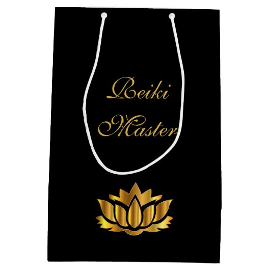 Reiki Master Medium Cadeauzakje (Achterkant)