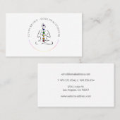 Reiki Master met Chakras Visitekaartje (Voorkant / Achterkant)