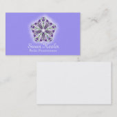 Reiki Master of Practitioner licht gevuld bedrijf Visitekaartje (Voorkant / Achterkant)