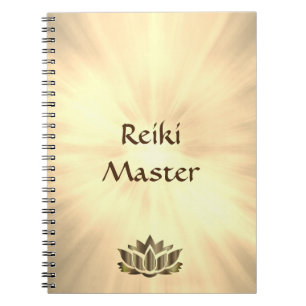 Reiki Master-ontwerp Notitieboek