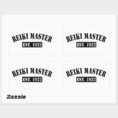 Reiki Master Rechthoekige Sticker (Vel)