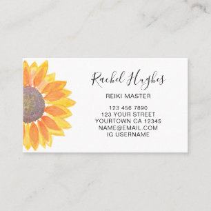 Reiki Master Stylish Visitekaartje