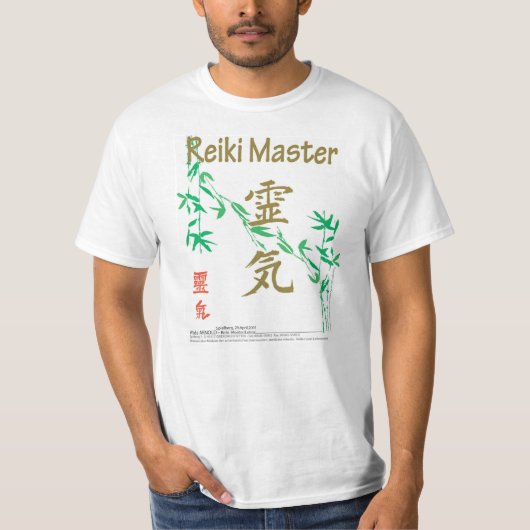 Reiki Master T-shirt (Voorkant)