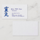 Reiki Master Visitekaartje (Voorkant / Achterkant)