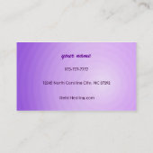 Reiki Master Visitekaartjes (Achterkant)