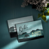 Reiki Master Yoga Instructor Cadeaubon Kaart Kortingskaartje
