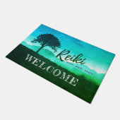 Reiki Master Yoga Mediation instructor Welkom Deurmat (Schuin)