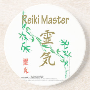 Reiki Master Zandsteen Onderzetter