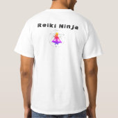 Reiki Ninja Human Activator 4 T-shirt (Achterkant)